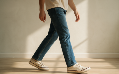Comment porter des chaussures rétro dans un style casual homme ?