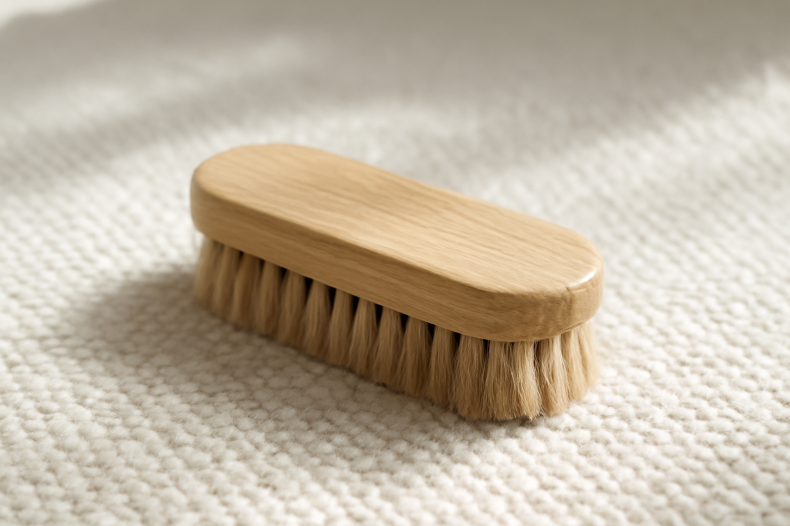 annie-chausseur-nettoyer-chaussures-apres-poussiere-trottoir brosse nettoyant chaussure sur tapis