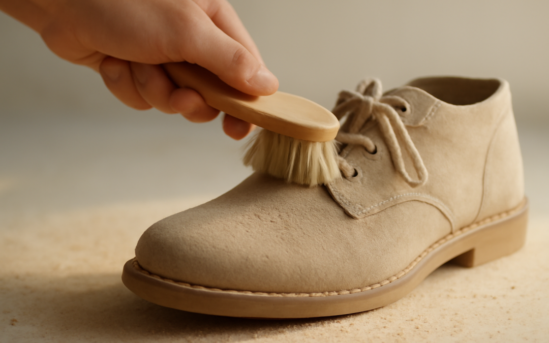 Comment nettoyer des chaussures après avoir marché dans du sable fin ?