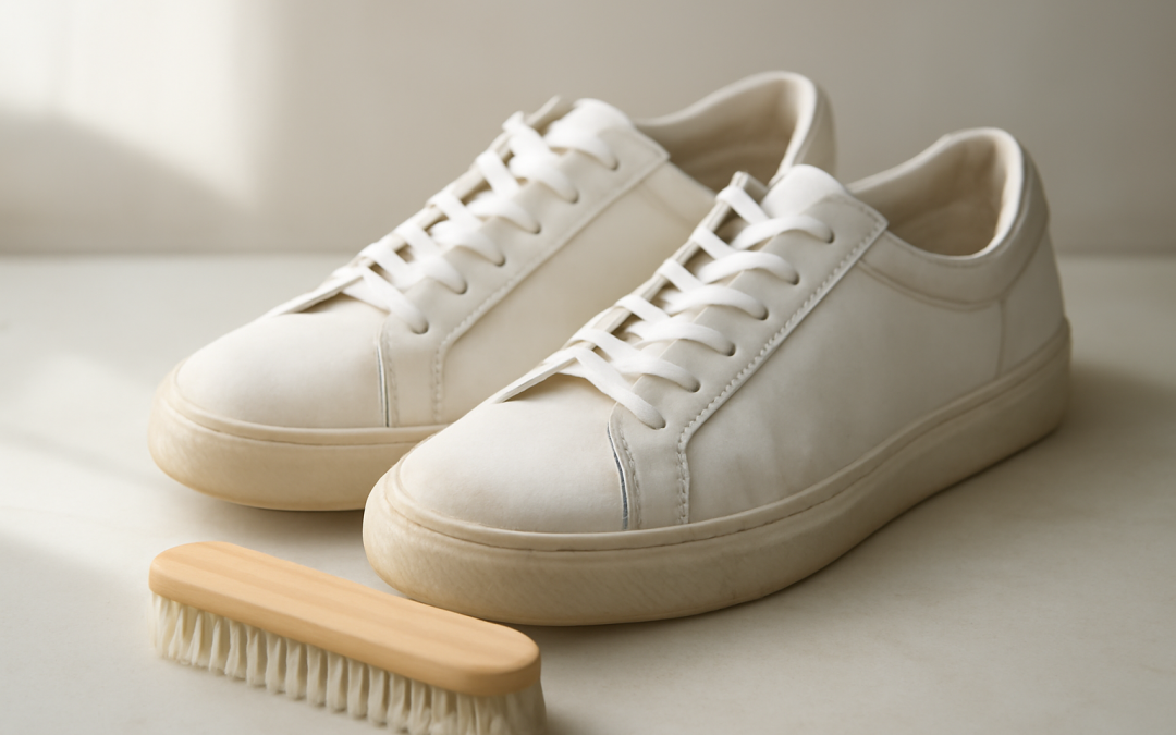 Comment nettoyer des chaussures après avoir marché sur un terrain humide ?