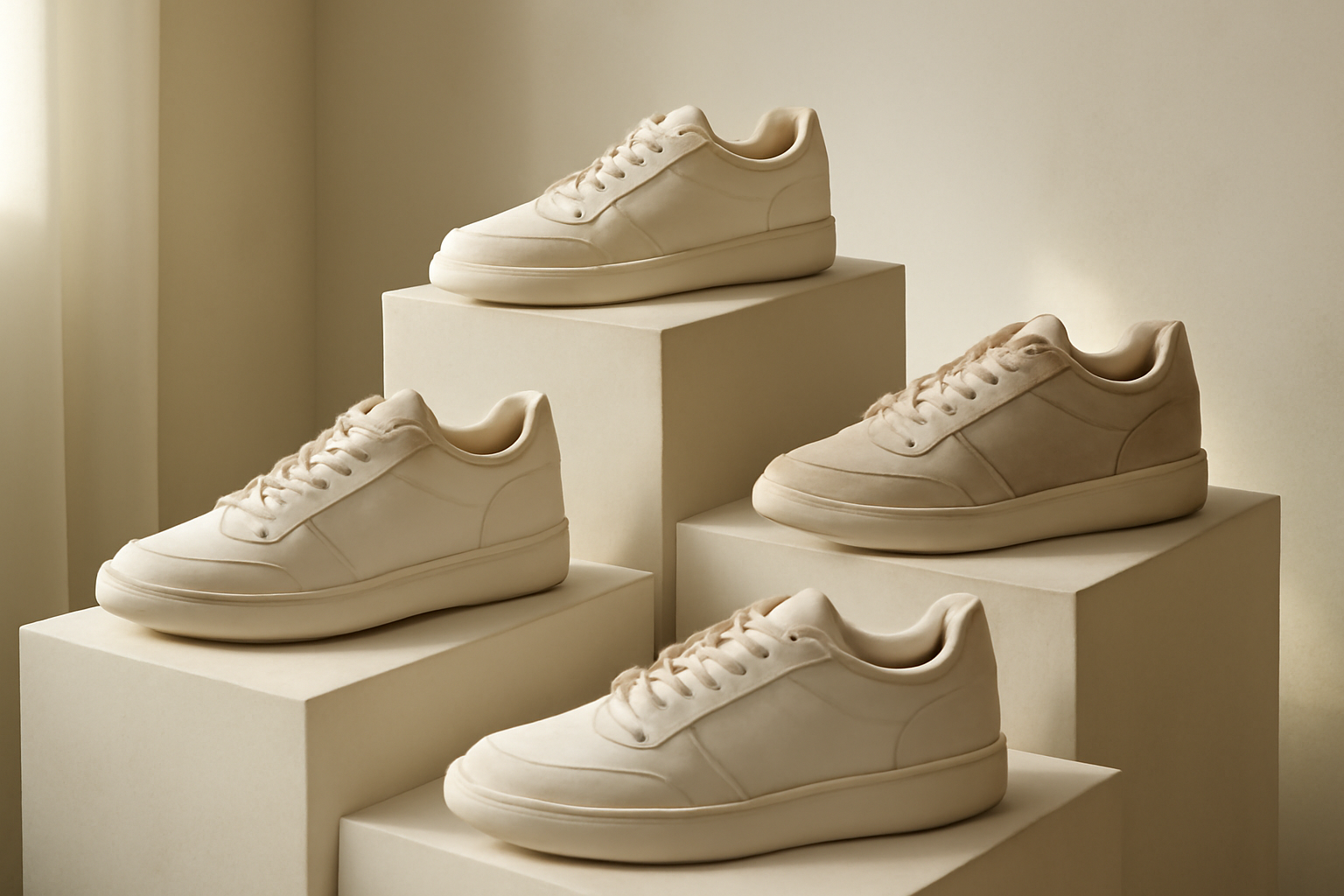 annie-chausseur-nouvelles-sneakers-createurs-independants-europe sneakers design exposées sur présentoir