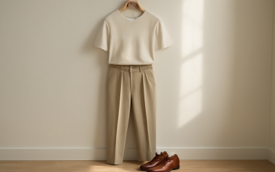 Comment porter des chaussures en cuir dans un style minimal en ville ?