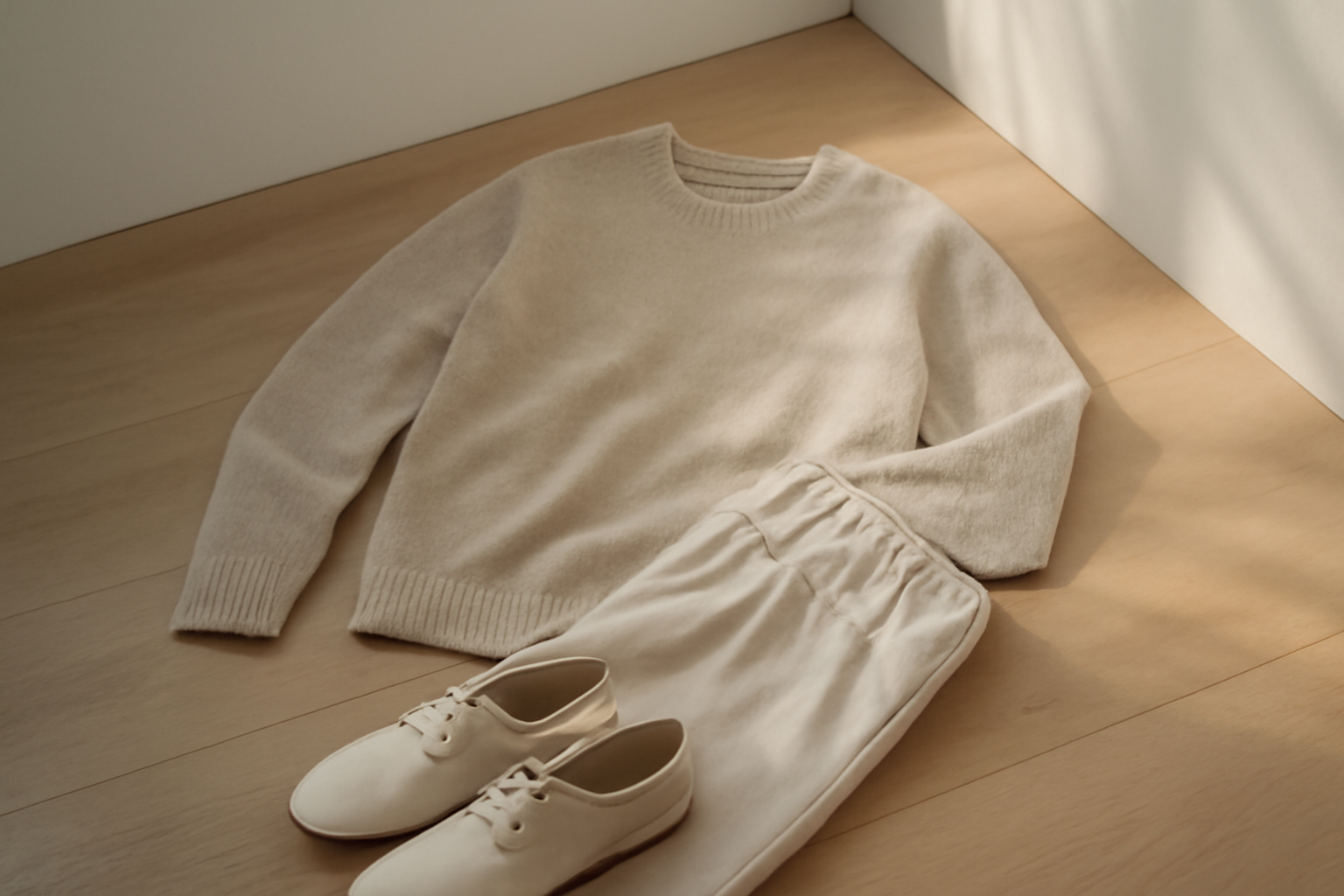 annie-chausseur-porter-chaussures-minimalistes-style-casual tenue simple avec chaussures minimalistes