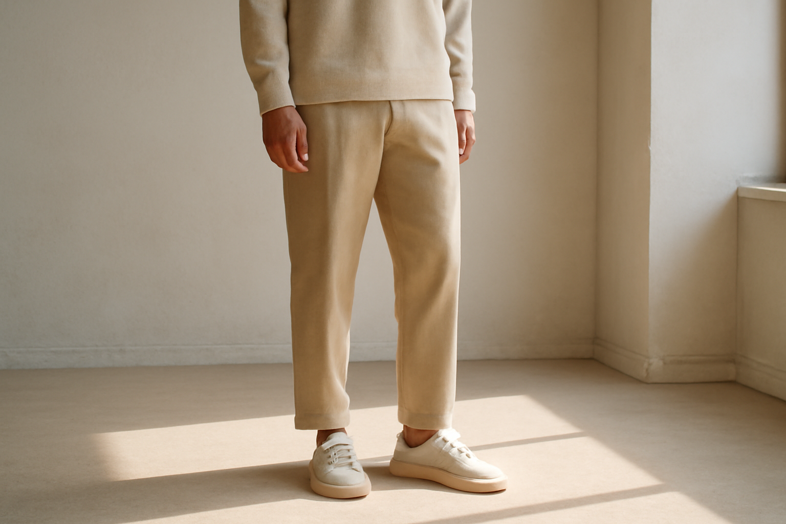 annie-chausseur-porter-chaussures-minimalistes-style-urbain tenue urbaine avec chaussures minimalistes