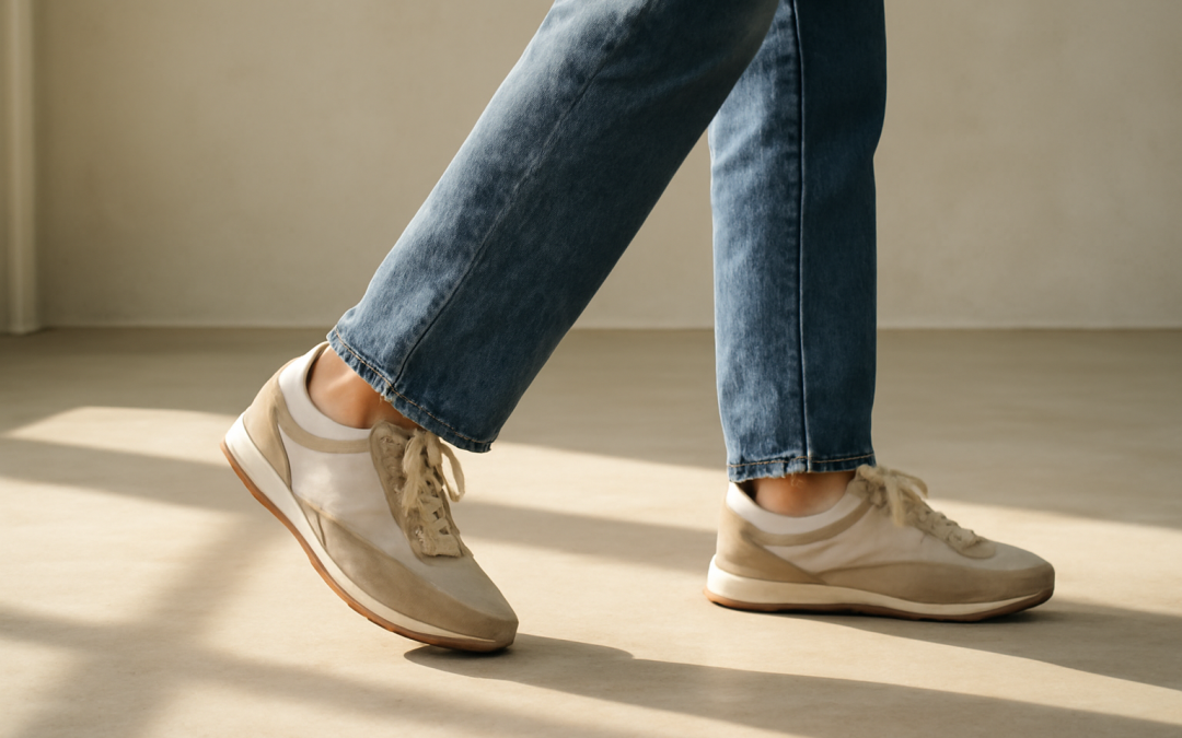 Comment porter des chaussures rétro dans un style casual en ville ?