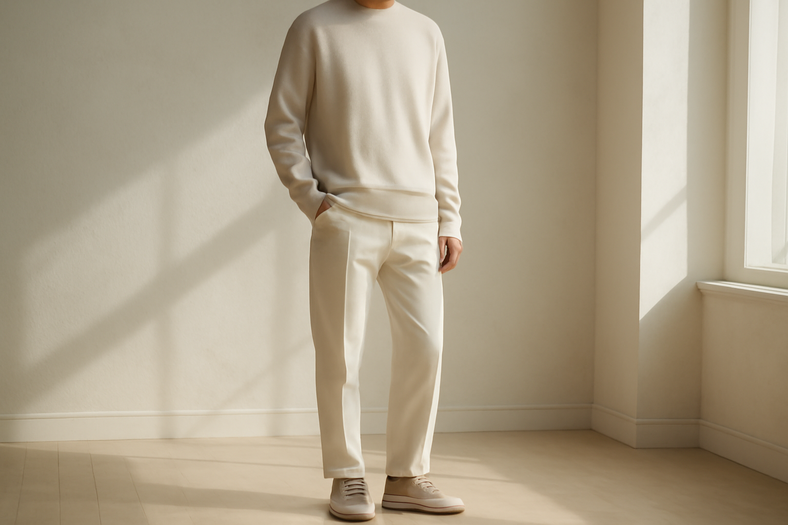 annie-chausseur-porter-chaussures-urbaines-look-minimal tenue minimaliste avec chaussures urbaines