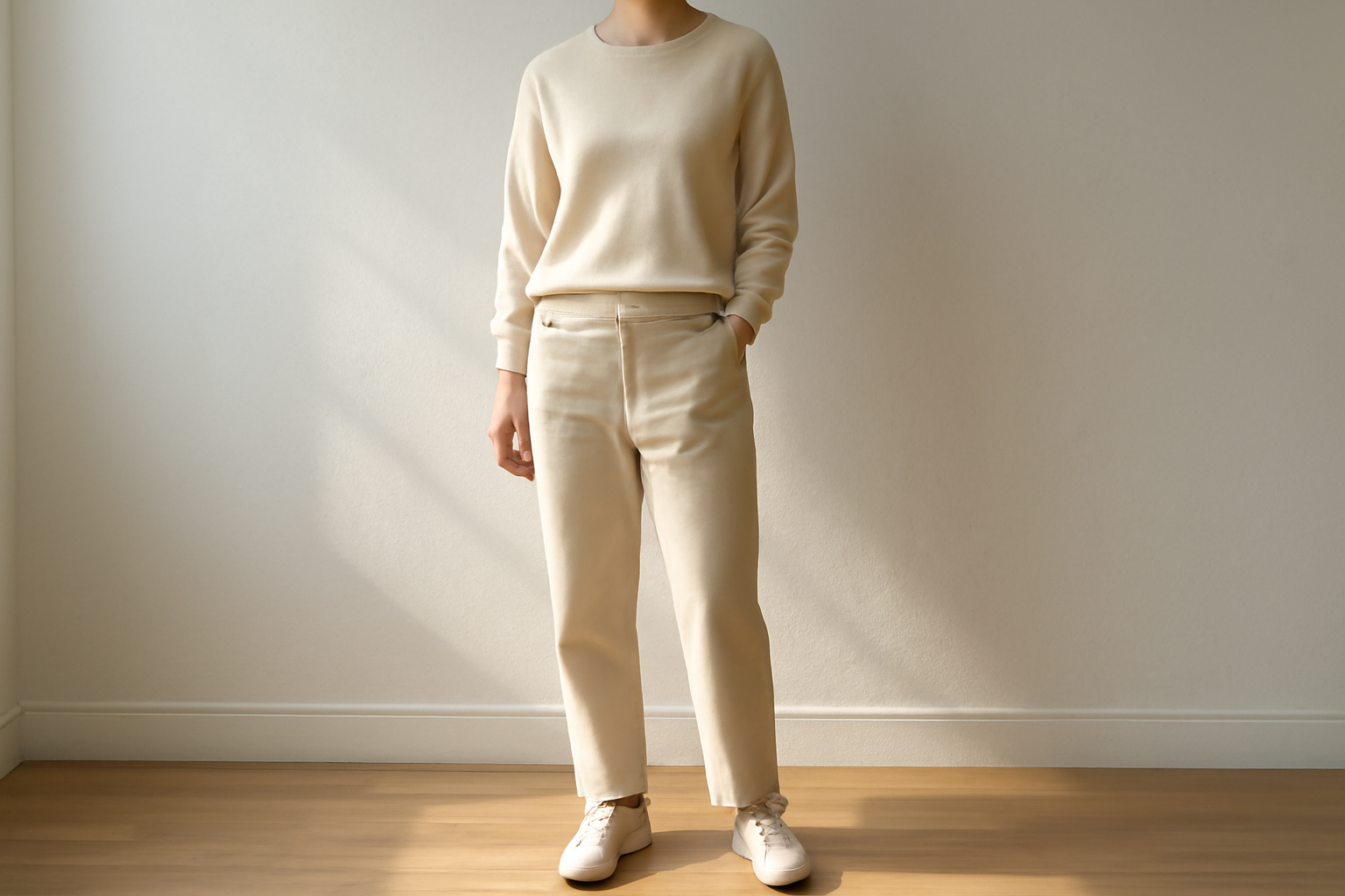 annie-chausseur-porter-chaussures-urbaines-style-minimal tenue simple avec chaussures urbaines