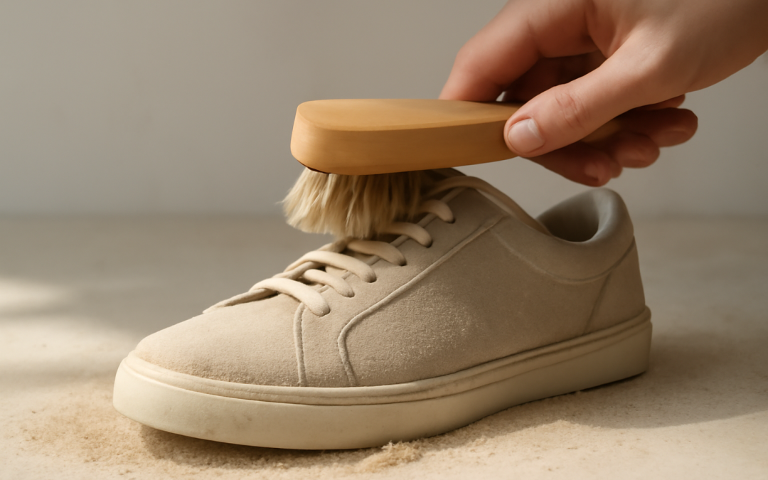 Comment nettoyer des chaussures après avoir marché dans du sable en ville ?