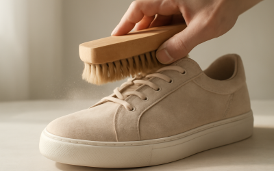 Comment nettoyer des chaussures après un terrain sec et poussiéreux ?