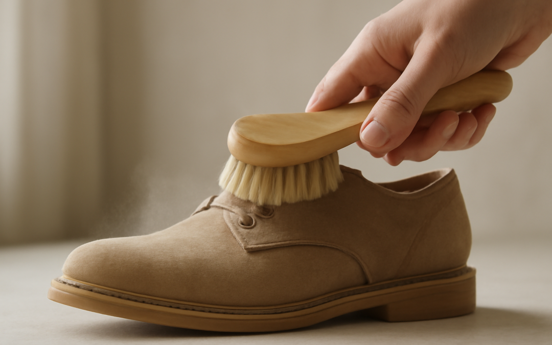 Comment nettoyer des chaussures après un terrain sec en ville ?
