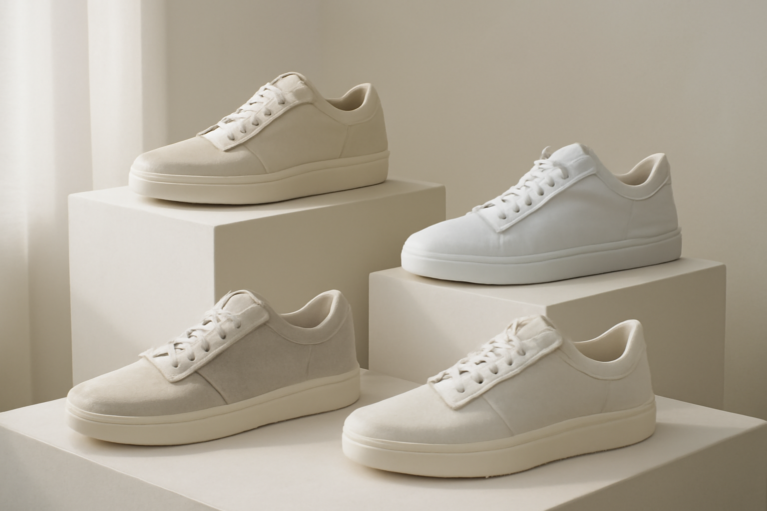 annie-chausseur-nouvelles-sneakers-createurs-europe-mode sneakers design exposées sur présentoir