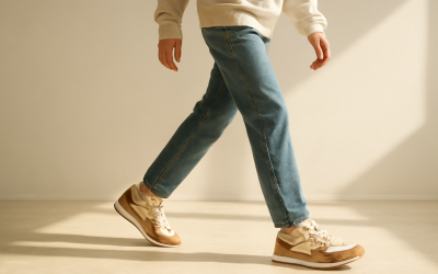 Comment porter des chaussures rétro dans un look minimaliste ?