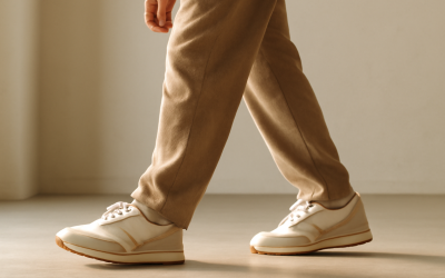 Comment porter des chaussures rétro dans un look urbain simple ?