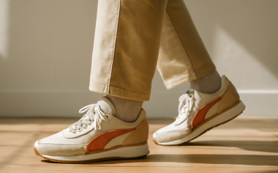 Comment porter des chaussures rétro dans un style casual simple ?