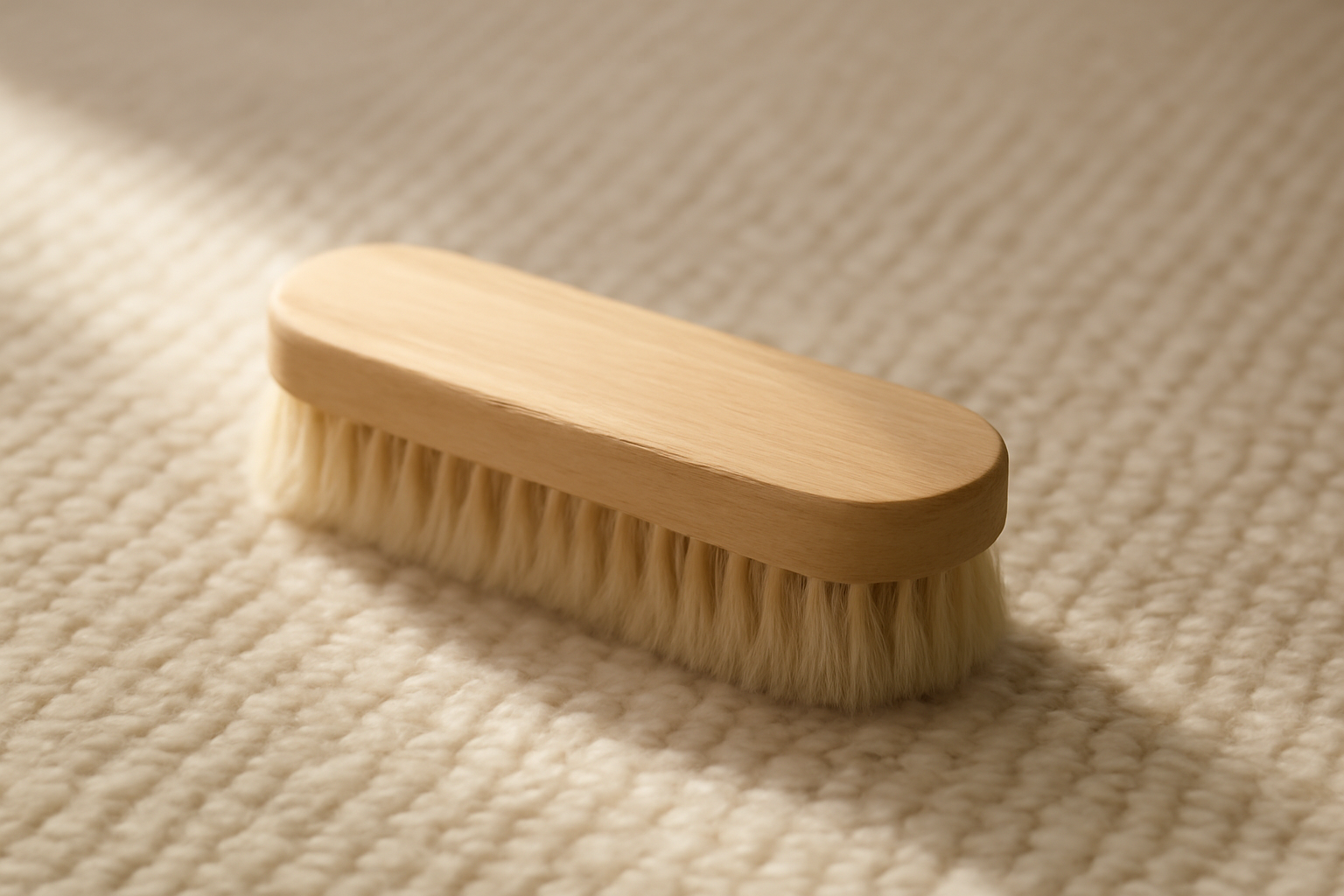 annie-chausseur-nettoyer-chaussures-apres-poussiere-chantier-urbain brosse nettoyant chaussure sur tapis