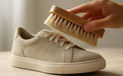 Comment nettoyer ses chaussures après la poussière d’un parking en centre-ville ?