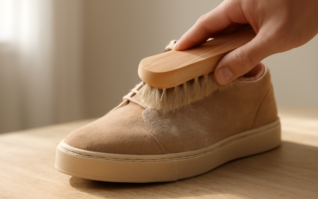 Comment nettoyer ses chaussures après la poussière d’une zone commerciale ?