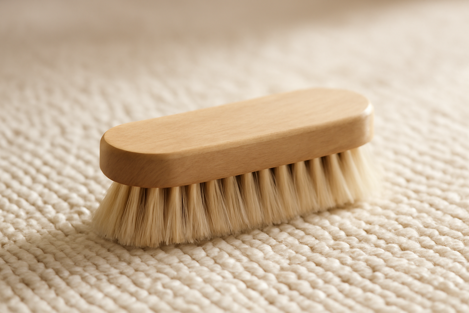 annie-chausseur-nettoyer-chaussures-apres-poussiere-zone-pietonne brosse nettoyant chaussure sur tapis