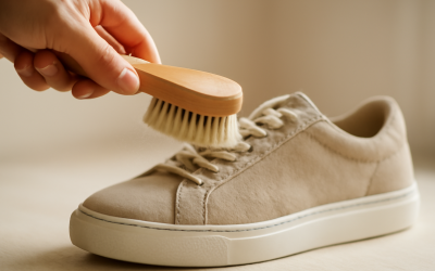 Comment nettoyer ses chaussures après un terrain poussiéreux en centre-ville ?