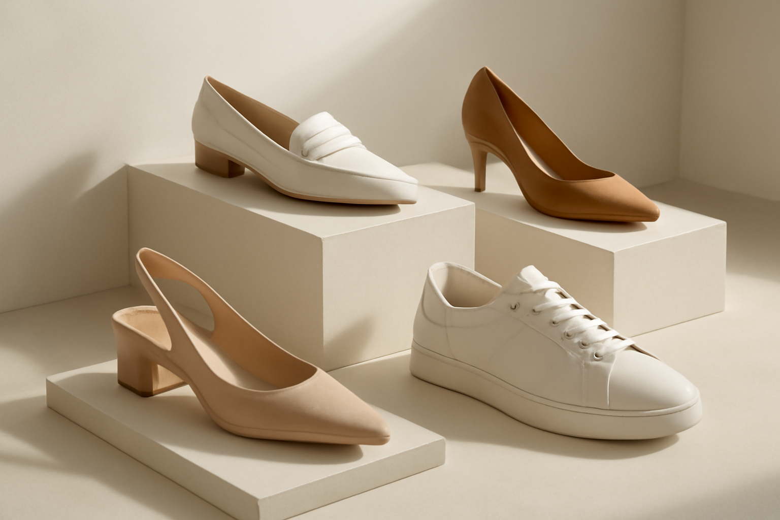 annie-chausseur-nouvelles-marques-chaussures-design-creative-france chaussures design exposées sur présentoir