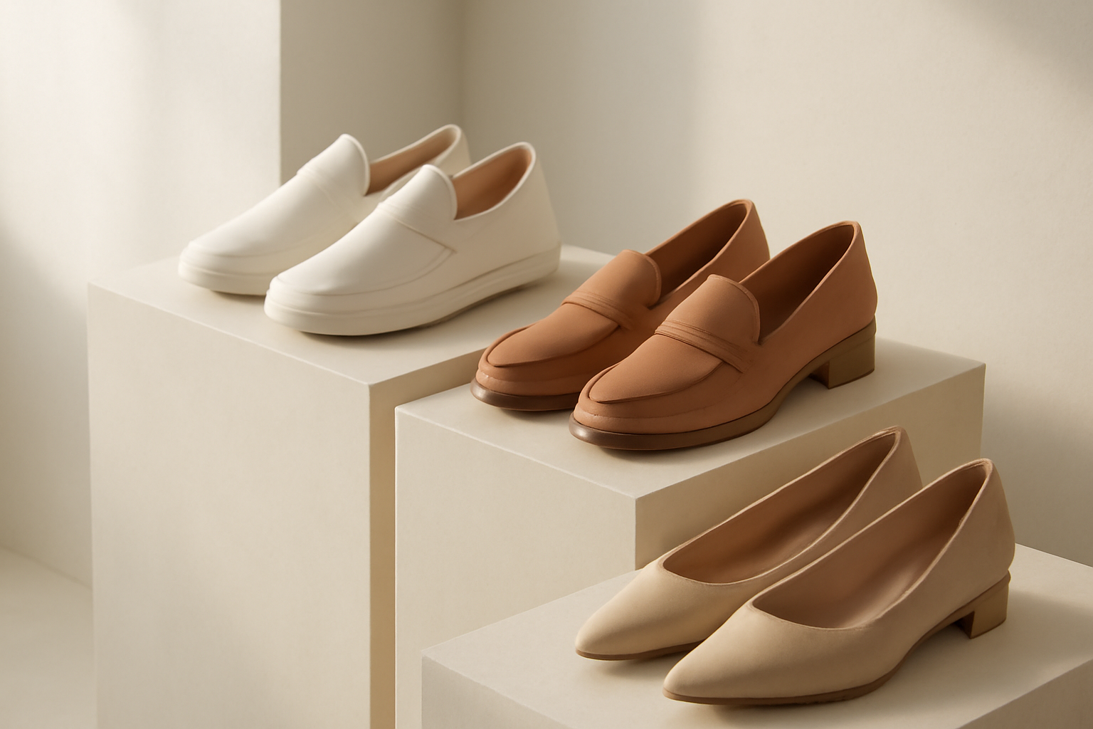 annie-chausseur-nouvelles-marques-chaussures-mode-independante-europe chaussures design exposées sur présentoir