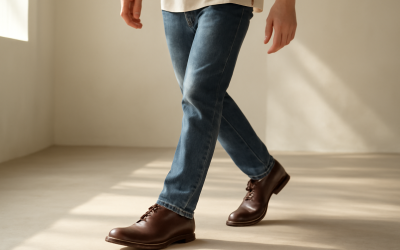 Comment porter des chaussures en cuir dans un style urbain casual ?